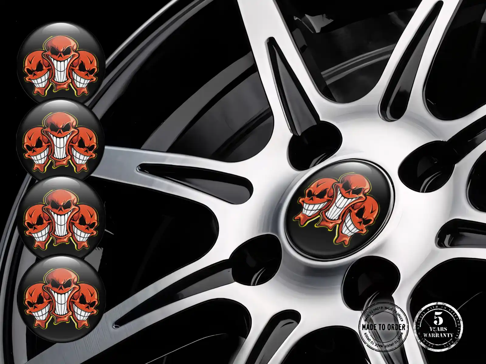Wheel emblems Luxury Edition Drift Dome for Cars